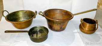 Měděné nádobí, cukrářské kotlíky - 3