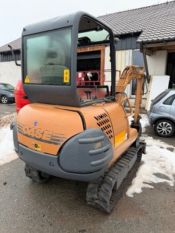 Poskozeny minibagr Case cx23 2.4tuny - 3