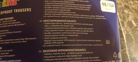 Divci nepromokavé kalhoty Lupilu nove - 3
