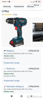 Aku vrtačka a bruska Bosch - 3