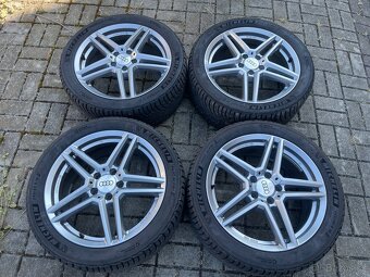 Sada ALU kol RIAL 5x112 R18 + zimní pneu Michelin 6mm 2023 - 3