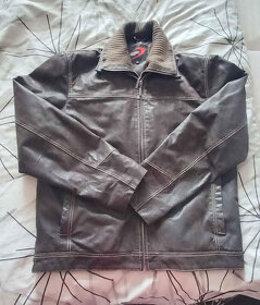 Pánská kožená bunda - 3