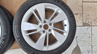 Alu kola Audi 18" 5x112 letní pneu 215/50 R18 nový Q2 Karoq - 3