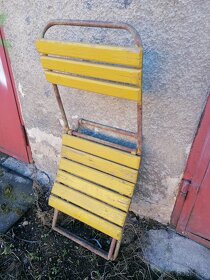 Prodám rozkládací židle 4ks - 3