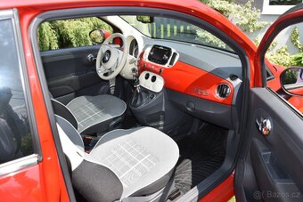 Fiat 500 1,2 Lounge - lux. výbava, 46 tis. km, top stav - 3