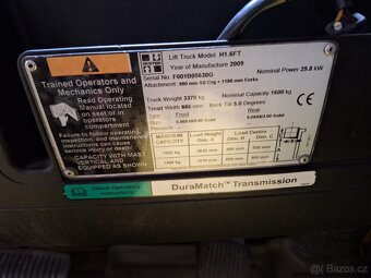 Vysokozdvižný vozík VZV HYSTER 1,6 FT - 3