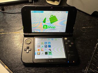 Nintendo New 3ds XL - Lime Green + usb-c + 32gb sd - 3