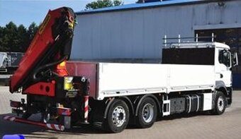 MAN TGS 26.470 - 6x2 -Valník + HR-Palfinger PK 22002 - 3