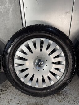 Zimní sada VW 5x112 r16 s pneu 215/60/16 Barum Polaris 5 - 3