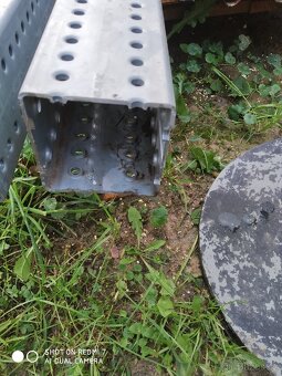 Pozinkovaný nosník Hilti 100x100x3000mm,síla stěny 3mm.2ks - 3