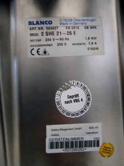 Odřívač talířů Blanco - 3