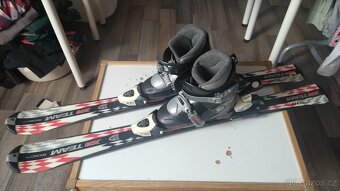 Dětské lyže XR Team 100 cm s vázáním a botami - 3
