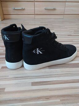 KOTNÍKOVÉ TENISKY | ÚPLNĚ NOVÉ | ČERNÉ | CALVIN KLEIN JEANS - 3