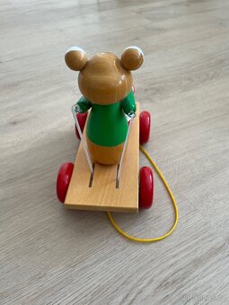 Dětská tahací hračka - žába, zn. Woody - 3