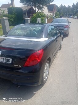 Peugeot 207 ,1,6 benzín Cabrio - 3