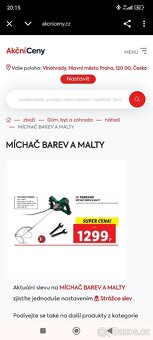 Míchač barev a malty - 3