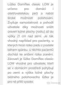 Zdravotní polohovací postel - 3