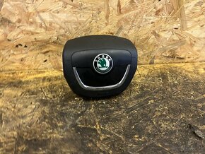 AIRBAG VOLANTU ŠKODA OCTAVIA 2 FACELIFT 1Z0880201AH - 3