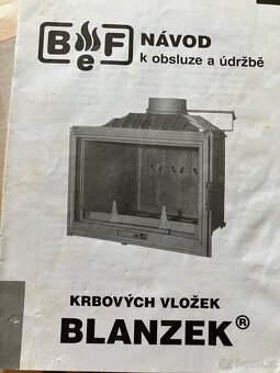 Krbová vložka BeF Blanzek 71V - 3