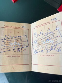 Sběratelský komplet – 138 členských průkazů ROH - 3