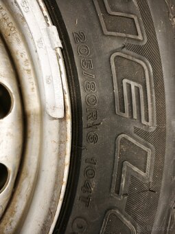 Kompletní kola na Mitsubishi L200 205/80R16 - 3