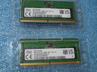 RAM paměť 16GB Samsung DDR5 4800MHz 5600Mhz KIT 2x8gb - 3