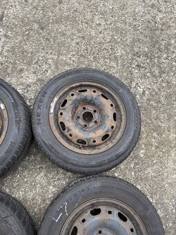 Zimní sada Škoda Fabia - 185/60/14 - 5x100 - vzorek 6mm - 3