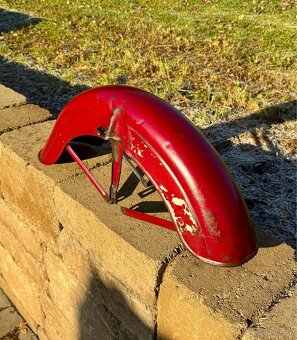 Jawa ČZ 250 350 kývačka - přední blatník - 3