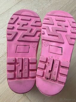 Dětské gumáky/ holiny vel. 28 - 3