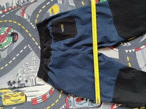 Kugo chlapecké kalhoty modré 158 reflexní kapsy - 3