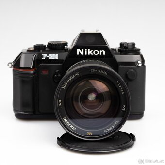 Nikon F-301 (po servisu), + objektiv - 3