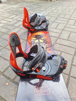 Snowboard Atomic 160cm s vázáním Nitro - 3
