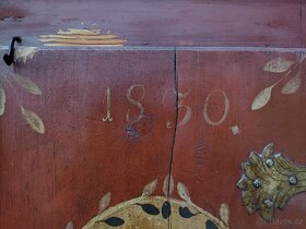 Malovaná skříň 1830 - Původní stav - 3