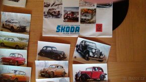 Pohlednice a obrazy Škoda AZNP a Laurin & Klement - 3