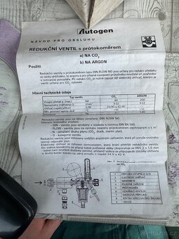 Redukční ventil s průtokoměrem - 3