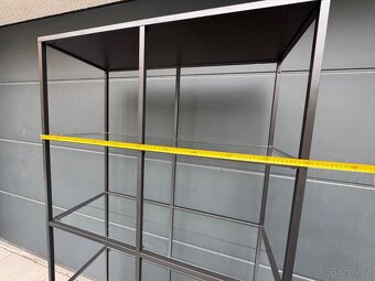 Regál lakovaný 4 policový 100 cm × 175 cm x 36 cm - 3