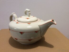 PORCELÁNOVÁ ČAJOVÁ KONVICE - Mitterteich 1931-1945 - 3