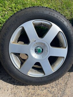 Kola a zimní pneu 205/55 R16 Octavia II - 3