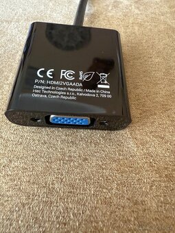 Redukce HDMI / VGA - nové defakto nepoužité - 3