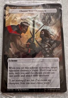 Magic the Gathering - 4x Duskmnourn Archenemy Packs 2024 - 3