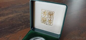2000 Kč Rok 2000 konec milénia, bimetalová mince. - 3