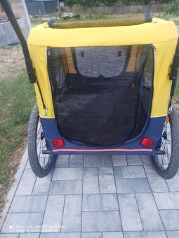 Vozík za kolo pro dva psy 2in1 - HAFENBANDE Cabby L - 3
