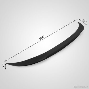 Zadní karbonový spoiler/křídlo pro BMW M6 2012-2016 - 3