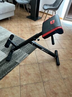 Posilovací lavice Hyperextenze HopSport - 3