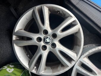 Prodám originální alu kola Škoda/VW – 16″ - 3