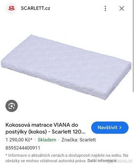 Dětská postýlka s příslušenstvím - 3