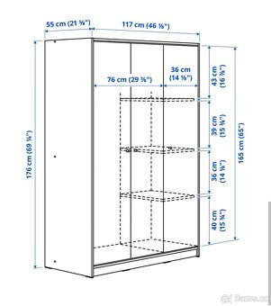 2 skříně Ikea - 3