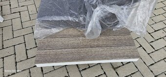 Zahradní lehátko ve tvaru L - 3