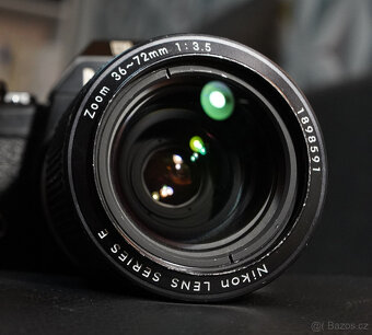 Nikon EM + Nikkor series E Zoom 36–72mm f/3.5 - 3