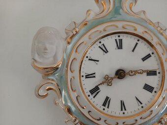 Porcelánové hodiny. - 3